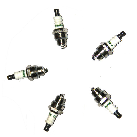 5Pack BM6A Spark Plugs L7T BPMR7A RCJ6Y RCJ7Y WSR5F For STIHL Trimmer Blower Chainsaw TS400 TS420 TS460 021 MS180 MS250 FS55 ► Photo 1/6