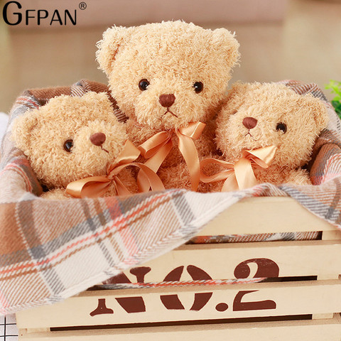 30cm Lovely Simulation Teddy Bear Stuffed Toy Super Brown Bear Cute Plush Toys Dolls Birthday Gift For Kids Baby Children ► Photo 1/6