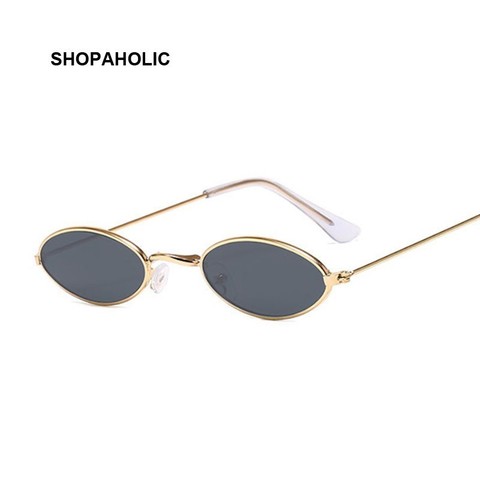 Retro Small Round Sunglasses Women Brand Designer Black Sun Glasses For Ladies Alloy Quality Sunglasses Female Oculus De Sol ► Photo 1/6