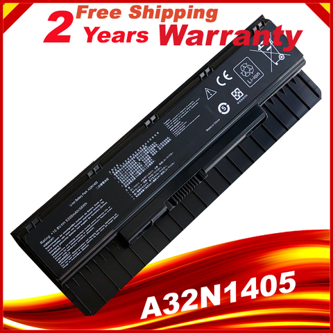 HSW laptop battery A32N1405 For Asus G551 G551J G551JK G551JM battery for laptop G771J G771JK N551J N551JW N551JM N551Z N551ZU ► Photo 1/6