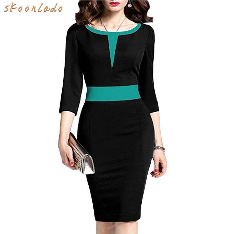 famous brand design office Ladies Dress oversize Women slim fashion elegant dress mid pencil High Waist Stitching color clothes - Price history & Review | AliExpress Seller - LoveBasic Skoonlado Store | Alitools.io famous brand design office Ladies Dress oversize Women slim fashion elegant dress mid pencil High Waist Stitching color clothes - Price history & Review | AliExpress Seller - LoveBasic Skoonlado Store | Alitools.io