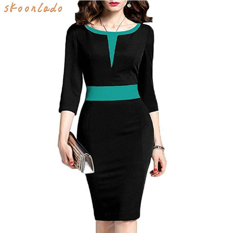famous brand design office Ladies Dress oversize Women slim