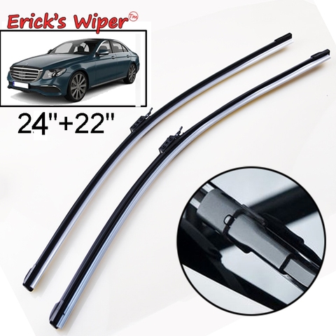 Erick's Wiper LHD Front Wiper Blades For Mercedes Benz E-Class W213 S213 2016 - 2022 Windshield Windscreen Front Window 24