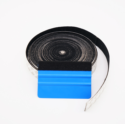 Black 3M Felt Tape for Squeegee With Self Adhesive 3M Glue For 3M Squeegee Car Wrapping Tool Squeegee Tape ► Photo 1/5