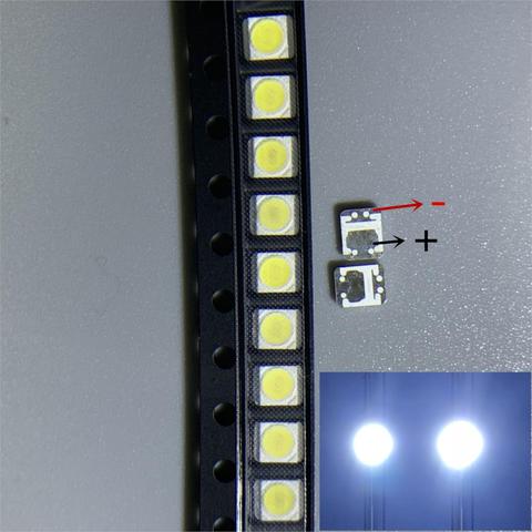 100pcs FOR Original LG LED LCD TV backlight lamp beads lens 1W 3v 3528 2835 cool white light bead ► Photo 1/3