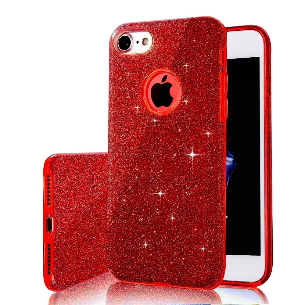 Buy Online 3 In 1 Gradient Glitter Cover For Iphone 11 Pro Max 7 8 Plus X Xr Xs Max 5 5s Se 6 6s Plus Case Clear Pc Tpu Bling Coque Fundas Alitools