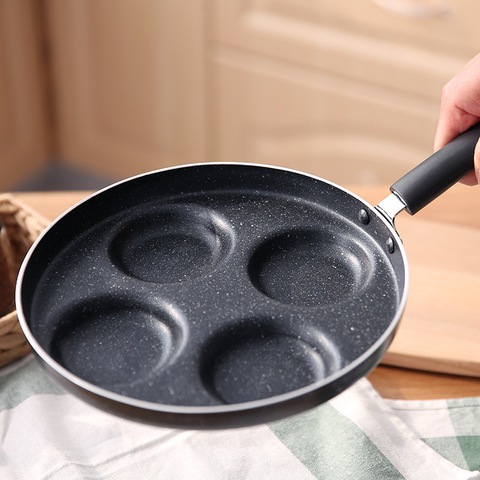 10/11inch Nonstick Frying Pan 4 units Cookware Fry Pan for Egg Pancake Steak Cooking Pan Pot for Gas Cooker Grill Skillet Pan ► Photo 1/6