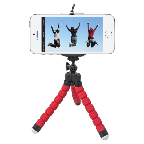 Mini Flexible Octopus Mobile Tripod for iPhone Samsung Xiaomi Huawei Mobile Phone Smartphone Tripod Stand Holder for Camera ► Photo 1/1