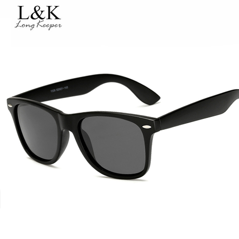 Long Keeper Brand Unisex Retro Polarized Sunglasses Men Women Vintage Eyewear Accessories Black Grey Sun Glasses For Male/Female ► Photo 1/6