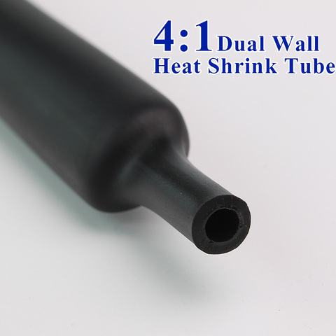 4:1 HEAT SHRINK ADHESIVE GLUE LINED Dual Wall Shrink Tubing tube ► Photo 1/3