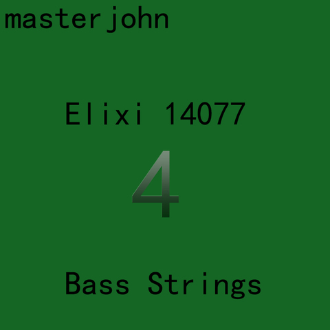 Elix NANOWEB 14077/14777 Electric Bass Strings 4/5 Strings Ultra Thin Coating Steel Stings 045-105(045-130) ► Photo 1/2