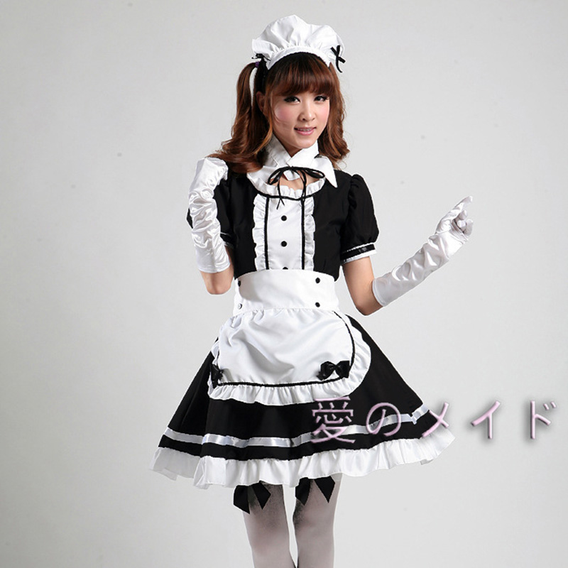 Re:Zero kara Hajimeru Isekai Seikatsu Ram Rem Maid Dress Cosplay Costume Women