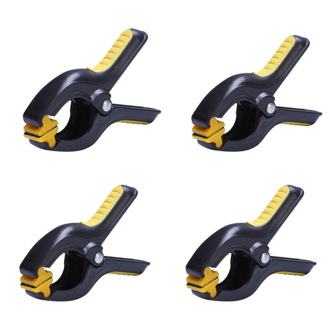 4pcs/lot A-type Plastic Adjustable Fastening Clamps for Woodworking Photo Studio Backdrops Backgrounds Spring Clip Jig ► Photo 1/6