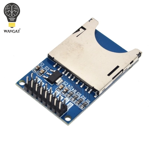 Smart Electronics Reading and Writing Module SD Card Module Slot Socket Reader ARM MCU for arduino DIY Starter Kit WAVGAT ► Photo 1/5