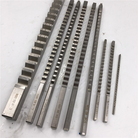 Keyway Broach A B C D Push Type 2mm+3mm+4mm+5mm+6mm+8mm+10mm+12mm+14mm + Bushing Kit ► Photo 1/1