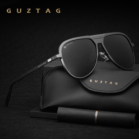 GUZTAG Unisex Classic Brand Men Aluminum Sunglasses Polarized UV400 Mirror Male Sun Glasses Women For Men Oculos de sol G9828 ► Photo 1/6