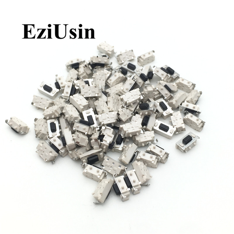 100pcs Micro Tact Switch Touch 3*6*3.5 3x6x3.5 Smd For Mp3 Mp4 Tablet Pc Button 