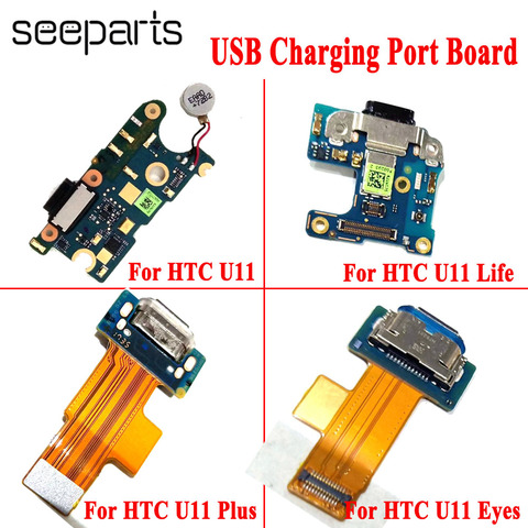 For HTC U11 U12 Plus Charging Connector Charger Port Dock Plug Connector Board For HTC U11 Life / Eyes Charging Port Flex Cable ► Photo 1/5