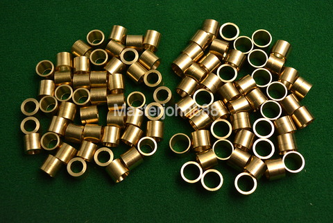 30pcs Pool Billiards Snooker Cue Tips 9/10mm Brass Ferrules Free Shipping Wholesales ► Photo 1/4