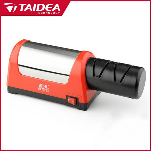 TAIDEA Top Level T1031D Electric Diamond Steel Sharpener With  2 Slot For  Kitchen Ceramic Knife h5 ► Photo 1/6