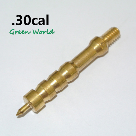 Green World 1pc/lot All Caliber Solid Brass Spear Pointed Jag,Gun Clean Brass Jag ► Photo 1/6