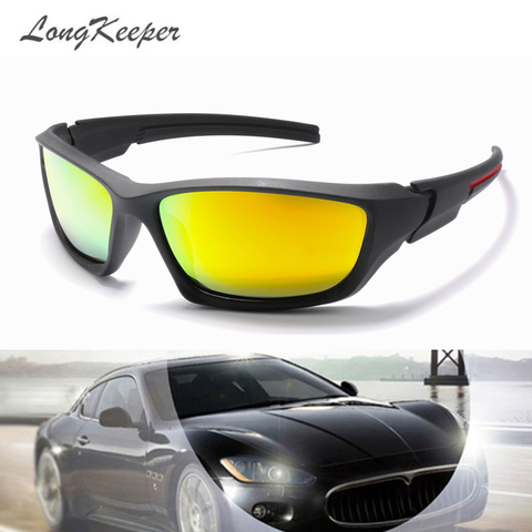 LongKeeper Polarized Sunglasses Men Night Vision Driving Sports Sun Glasses Women Vacation Luxury Brand Design Gafas De Sol ► Photo 1/6