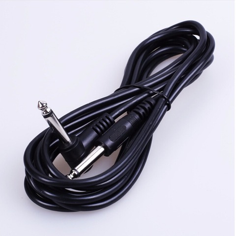 10FT Guitar-Amp Cable Electric Guitar Amplifier 3m Cord Wire Black Instrument Patch Cord Amplifier IRIN Lead Cable 6.35mm 1/4