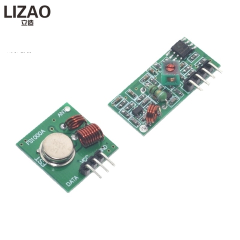 Smart Electronics 433Mhz RF transmitter and receiver Module link kit For arduino/ARM/MCU WL diy 315MHZ/433MHZ wireless ► Photo 1/5