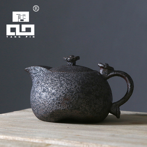 TANGPIN 2017 new arrival rust-glazed ceramic teapot kettle tea pot chinese kung fu tea set drinkware ► Photo 1/5