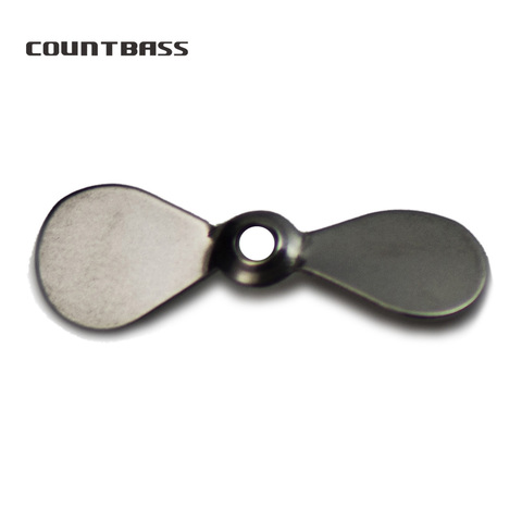 50pcs Stainless Steel Prop Blades, Propeller Blade, DIY Topwater hard fishing lures, Popper, Swim Jigs, Free shipping ► Photo 1/4