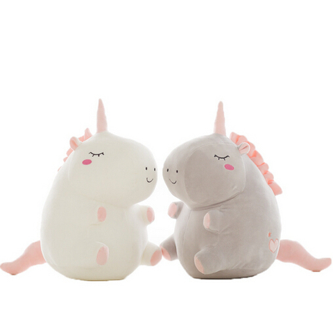 25cm unicorn plush toy fat unicorn doll cute animal stuffed soft pillow baby kids toys for girl birthday christmas gift ► Photo 1/4