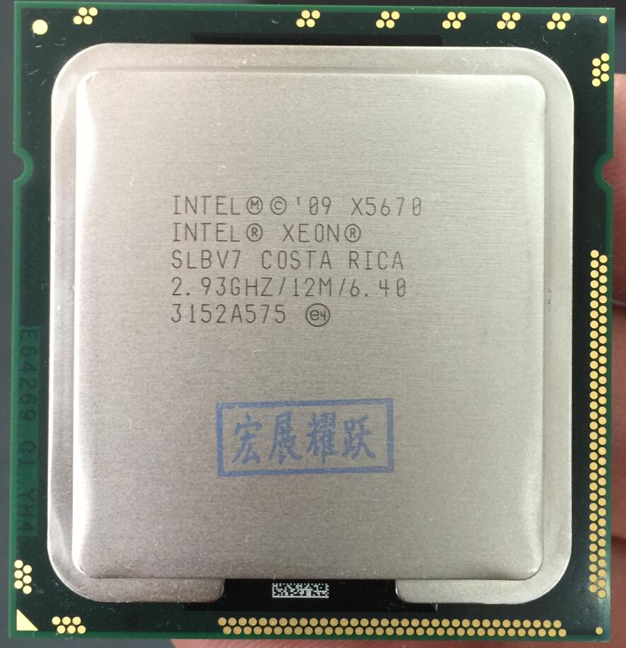Intel Xeon X5670 Processor 2.93GHz LGA 1366 12MB L3 Cache Six Core Server CPU X5670 