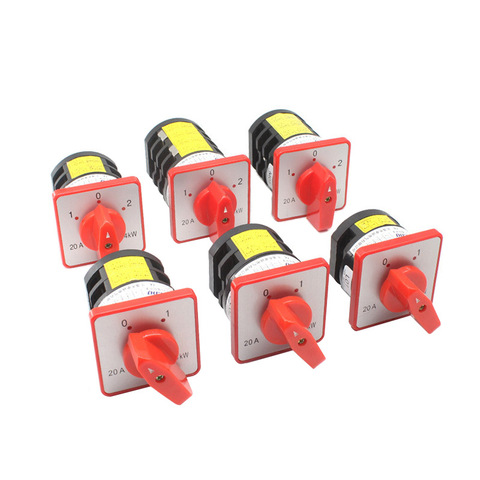 Electric Rotary Cam Changeover Switch HZ5-20 L01 L02 L03 2 Position 380V 4KW 20A ► Photo 1/6