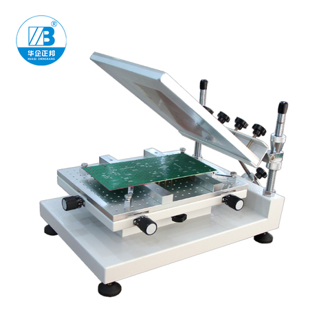 High Precise Screen Printing Table,Screen Table Working For The Effective Area 250*400mm,SMT Screen Printer,PCB Printer Machine ► Photo 1/1