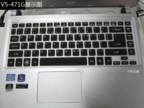 14 inch  Keyboard Skin Cover Protector For Acer Timeline Aspire 3830 3830T 3830G 3830TG 4830 4830T 4830G 4830TG 4755 4755G ► Photo 1/6