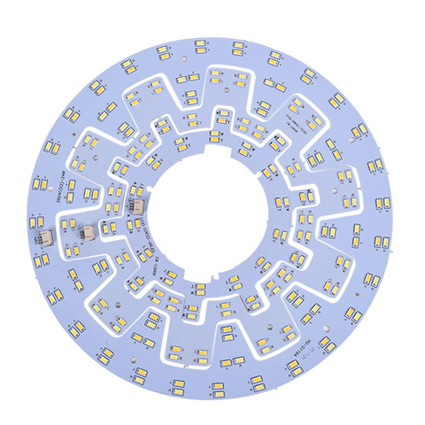 Led ceiling light source 5730 lamp bead gear type illuminating plate round light source retrofit lamp board ► Photo 1/6