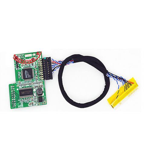 LM171W02 TT A1 TMDS to LVDS Signal Transform Adapter Board Conversion Card with LVDS Cable Single Link TMDS , Connector 30 pins ► Photo 1/3