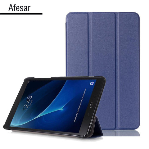 SM-T580 Tab A6 10.1 2016 Slim Smart Case Cover- For Samsung Galaxy Tab A 10.1 T585 T587 tablet book flip cover case magnet stand ► Photo 1/6