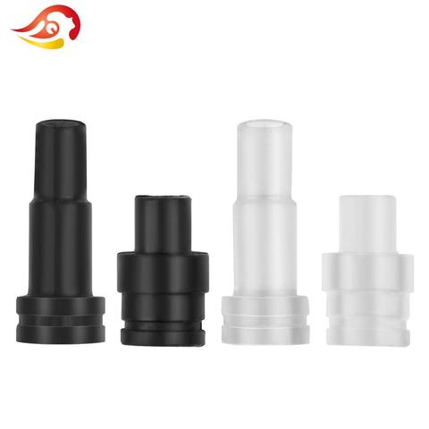 QYFANG 1pcs Plastic Pipe Fitting 4mm 6mm Hose Tail Male Connector Joint Rubber Audio Jack Adapter Earphone Plug Wire Soft Sleeve ► Photo 1/6