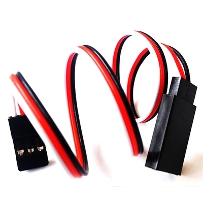 10Pcs 100/150/300/500mm Servo Extension Lead Wire Cable For RC Futaba JR Male to Female ► Photo 1/4