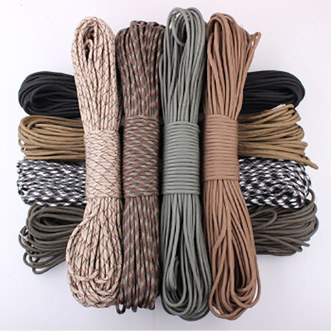 Dropship 100M Paracord 550 Rope Type III 7 Stand Paracord Dia.4mm Cord Rope Survival kit Paracord For Hiking Camping Clothesline ► Photo 1/6