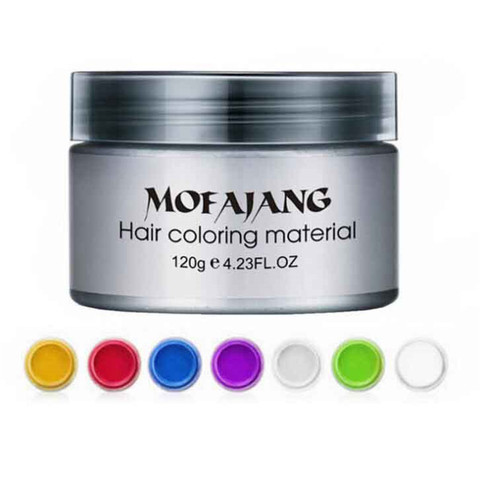 New Fashion Hair Styling Silver Grandma Gray Hair Wax Disposable Color Hair  Cream Temporary Hair Dye Coloring Mud Cream - Price history & Review |  AliExpress Seller - Beautiful Password Store 