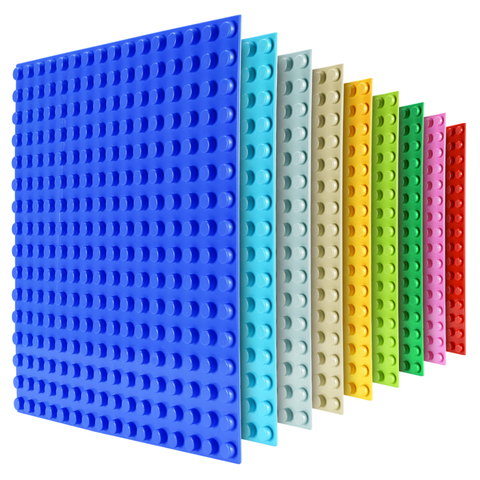 16*16 Dots Big Size Blocks Base Plates DIY Bricks Large Baseplate Building Toys DIY Building Blocks Toys For Children Gift ► Photo 1/6