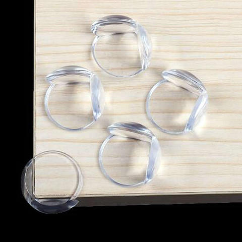 10pcs/lot Edge Corner Guard Child Security Baby Safety Table Corner Protector Transparent Anti-Collision Angle Protection Cover ► Photo 1/6