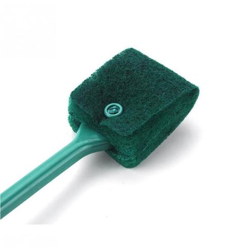 Aquarium Tank Cleaner Supplies Double-sided Brush Fish Algae Long Handle Sponge Cleaning Aquarium Accessories ► Photo 1/6