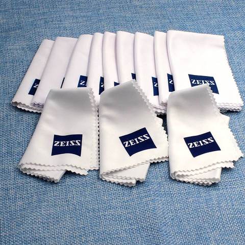 Zeiss Professional Microfiber Cloth for Lens Cleaning cloth Eyeglass Lens Sunglasses Camera Lens Cell Phone Laptop 12 counts ► Photo 1/6
