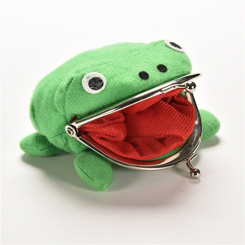 2017 Hot Selling Frog Wallet Anime Cartoon Wallet Coin Purse Manga Flannel Wallet Cute purse Naruto Coin holder 1PCS ► Photo 1/6