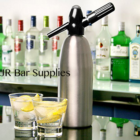 Free Shipping Soda Siphon 1ltr - Make Sparkling Water for Mojitos, Gin Fizz Cocktails and Wine Spritzers ► Photo 1/5