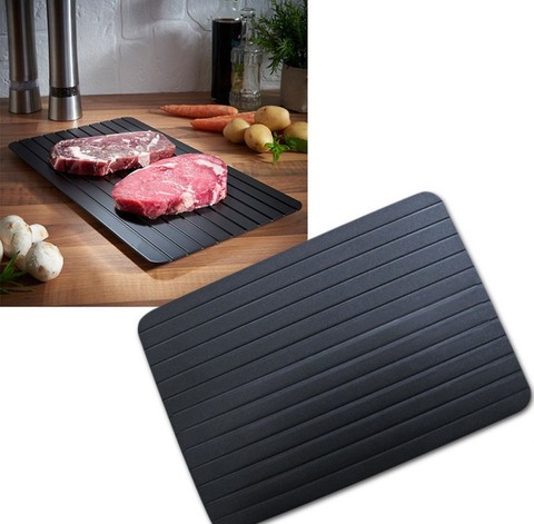 Fast Defrosting Tray Thaw Frozen Food Meat Fruit Quick Defrosting Plate Board Defrost Kitchen Gadget Tool Defrost Tray ► Photo 1/1