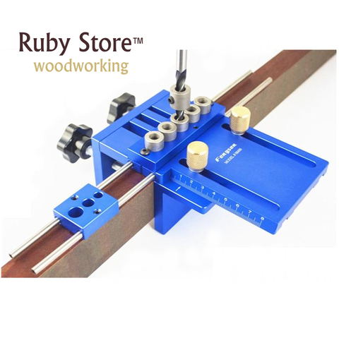New Upgraded High Precision Dowelling Jig With 5 Metric Dowel Holes(6mm,8mm,10mm) For Very Accurate Woodworking Joinery ► Photo 1/6
